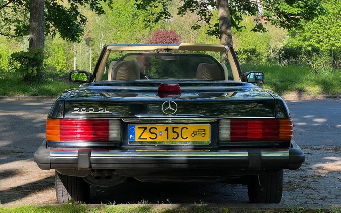 Mercedes-Benz SL cena 109000 przebieg: 249000, rok produkcji 1986 z Szczecin małe 497